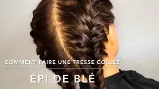 Miniature : Comment faire une tresse collée épi de blé?