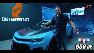 Miniature : 2022 CAMARO ZL1 la plus Rare ! Direct USA par Easy Import Auto - Vlog64
