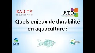 Miniature : Quels enjeux de durabilité en aquaculture ?