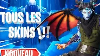 Miniature : TOUS LES SKINS DE LA MAJ 7.20 ET 7.30 DE FORTNITE | EAZER ELMATADOR