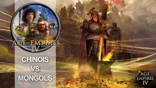 Miniature : Age Of Empires IV FR : "Rush et Contre Rush - Mongols VS Chinois!" (Niveau débutant en 1V1)