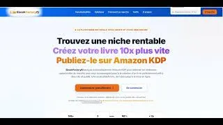 Miniature : Trouvez une niche rentable et Créez votre livre 10x plus vite puis Publiez-le sur Amazon KDP