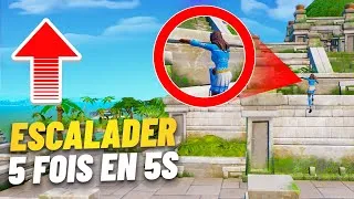 Miniature : ESCALADER 5 FOIS EN 5s sur FORTNITE ! (COMMENT ESCALADER)