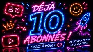Miniature : ÉCH0 : Les 10 Premier Abonnés ( Musique IA )