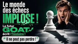 Miniature : Le monde des échecs IMPLOSE ! Le futur GOAT écrit l'histoire ! ＂Il ne peut pas perdre !＂