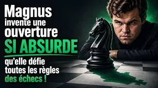 Miniature : Magnus invente une ouverture SI ABSURDE qu’elle défie toutes les règles des échecs !