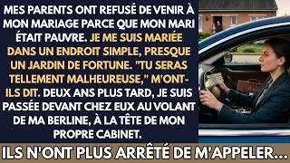 Miniature : MES PARENTS ONT REFUSÉ DE VENIR À MON MARIAGE PARCE QUE MON MARI ÉTAIT PAUVRE.