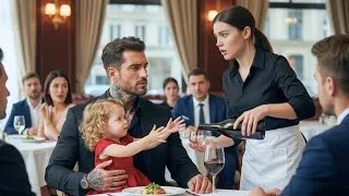 Miniature : La Fille Du Parrain Dit Son Premier Mot — Elle Montra La Serveuse Et Dit «Maman»
