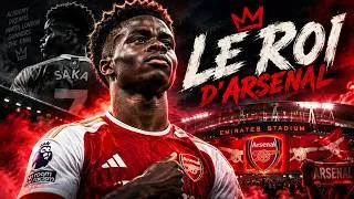 Miniature : SAKA 👑 LE ROI D’ARSENAL | GIMS – L’Hymne des Gunners 🔴⚪(fan made)