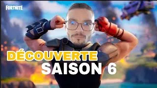 Miniature : JE DÉCOUVRE  LA NOUVELLE SAISON 6 FORTNITE ! 😳 J'AI ACHETÉ LE PASS FORTNITE