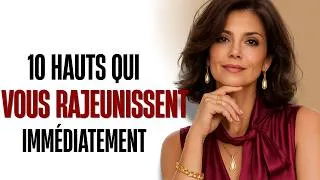 Miniature : 10 hauts qui subliment le pantalon large après 50 ans