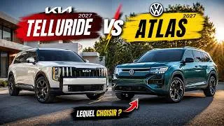 Miniature : Kia Telluride 2027 vs Volkswagen Atlas : Quel SUV familial est vraiment le meilleur ?