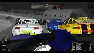 Miniature : iRacingIA - Flash Season #14 Oval - Mazda MX-5 @ Thomson Speedway 5/7