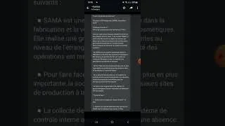 Miniature : Ofppt : correction d'un EFM sur l'audit comptable et financier 2023