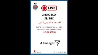 Miniature : L’inflation / économie générale 2 bac SE & SGC 