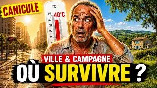 Miniature : 🥵 CANICULE : VILLE VS CAMPAGNE, OÙ FAUT-IL VRAIMENT ÊTRE Pour Mieux s’en sortir?