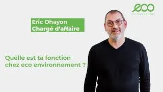 Miniature : Eco environnement vu par Eric , Chargé d'affaires pour le Secteur Hospitalier