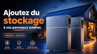 Miniature : Déjà équipé en panneaux solaires ? Ajoutez simplement du stockage