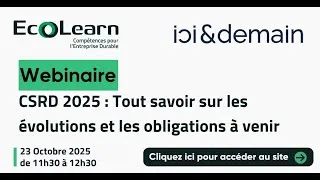 Miniature : CSRD 2025 : Tout savoir sur les évolutions et les obligations à venir