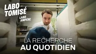 Miniature : Faire une thèse au laboratoire Ampère : trois chercheurs racontent leur quotidien