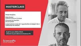Miniature : Masterclass - Le journalisme vu du ciel