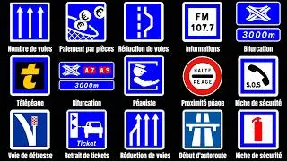 Miniature : PANNEAUX D'AUTOROUTE importants que tu dois connaître pour conduire sur l'autoroute