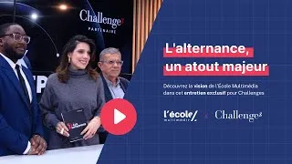 Miniature : L’École Multimédia : une pédagogie ancrée dans le monde de l’entreprise |  Magazine Challenges