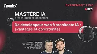Miniature : Webinar spécial IA : lancement du nouveau Mastère Architecte en IA avec Jedha Bootcamp