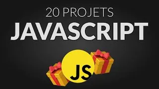 Miniature : Cours 20 Projets JavaScript complètement à jour 🎁