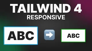 Miniature : Le Responsive avec TailwindCSS v4 (Simple et pratique)