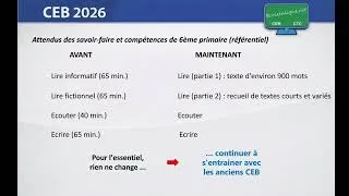 Miniature : CEB français - nouveautés en 2026