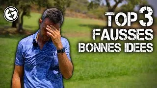Miniature : Top 3 : Fausses bonnes idées | Cours de Golf - Tous Niveaux | ECOLE GOLF