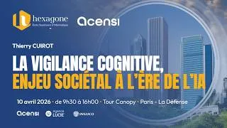 Miniature : Thierry Cuirot - La vigilance cognitive, enjeu sociétal à l’ère de l’IA
