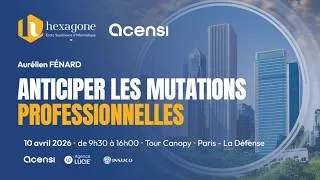 Miniature : Aurélien Fenard - Anticiper les mutations professionnelles