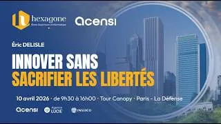 Miniature : Eric Delisle - Innover sans sacrifier les libertés