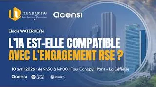 Miniature : Elodie Waterkeyn – L'IA est-elle compatible avec l’engagement RSE ?