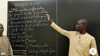 Miniature : Exercices - Terminale S2- Mathématiques: Extrait du BAC S2 2008 / Equations différentielles / Suite