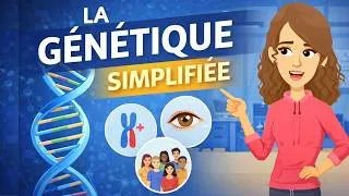 Miniature : 🧬 Génétique : Les Notions de Base Simplifiées (ADN, Gènes, Allèles, Génotype & Phénotype...)