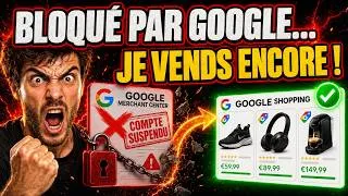 Miniature : Merchant Center BLOQUÉ ? La Faille Pour Vendre sur Google Shopping