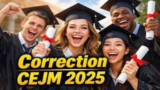 Miniature : CORRECTION COMPLETE CEJM 2025 : Tout en perle