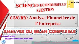 Miniature : Video 2 Introduction à l'Analyse Financière : Analyse Bilan Comptable #darija