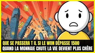 Miniature : Que devient l économie de la Coree du Sud si le won depasse 1500