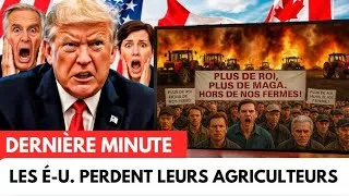 Miniature : LES É-U. Perdent LEURS AGRICULTEURS : 50 000 Fuient AU CANADA QUI PREND LA TÊTE DU SECTEUR AGRICOLE