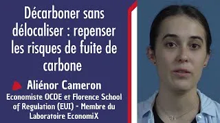 Miniature : Décarboner sans délocaliser : repenser les risques de fuite de carbone | Aliénor CAMERON