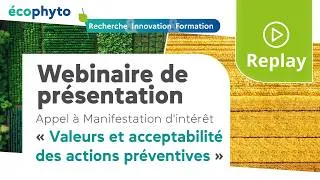 Miniature : Présentation Appel à manifestation d'intérêts "Valeurs & acceptabilité du préventif" [OUVERT]