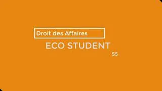 Miniature : #Vidéo 24 Droit des Affaires S5 : les infractions en matière de chèque