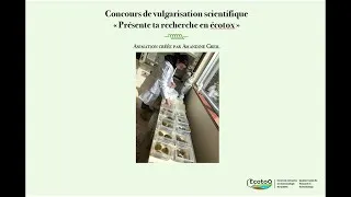 Miniature : 3e concours de vulgarisation scientifique - Amandine Greil
