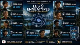 Miniature : 🌍PRÉSENTATION DES 9 ÉNNEATYPES DU ROMAN LES 9 MONDES🌍
