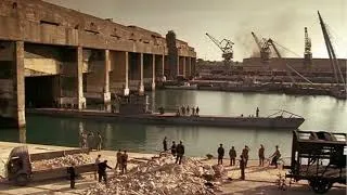 Miniature : La construction du mur de l’Atlantique - Base sous-marine de La Rochelle - La Pallice