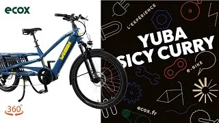 Miniature : Vélo électrique Longtail YUBA Spicy Curry - Vue 360° | Ecox